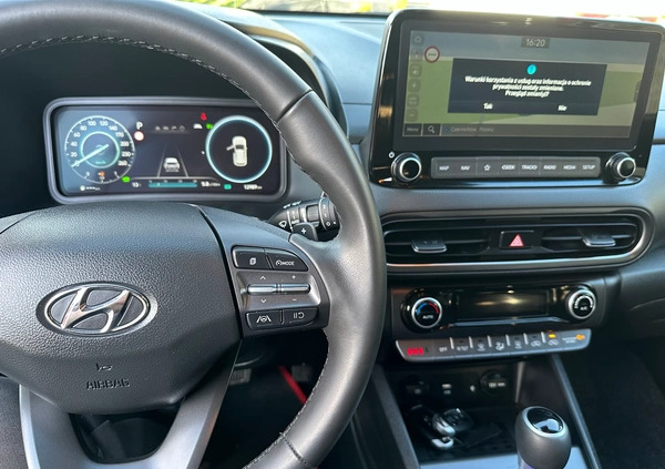 Hyundai Kona cena 98500 przebieg: 12900, rok produkcji 2022 z Rydułtowy małe 211